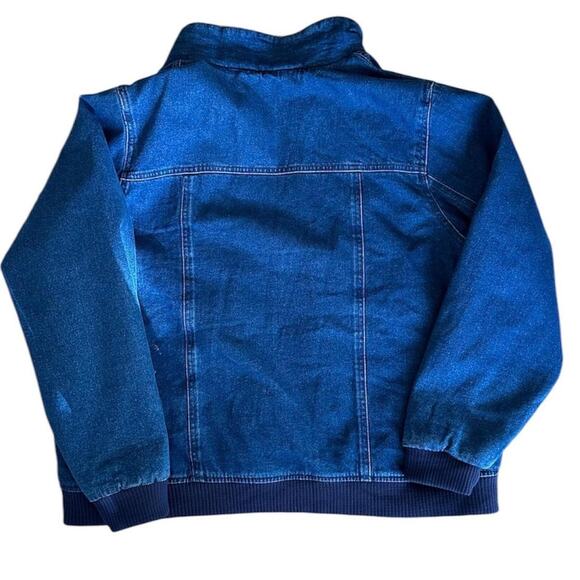 Denim carhartt sherpa lined jacket - Picture 2 of 6